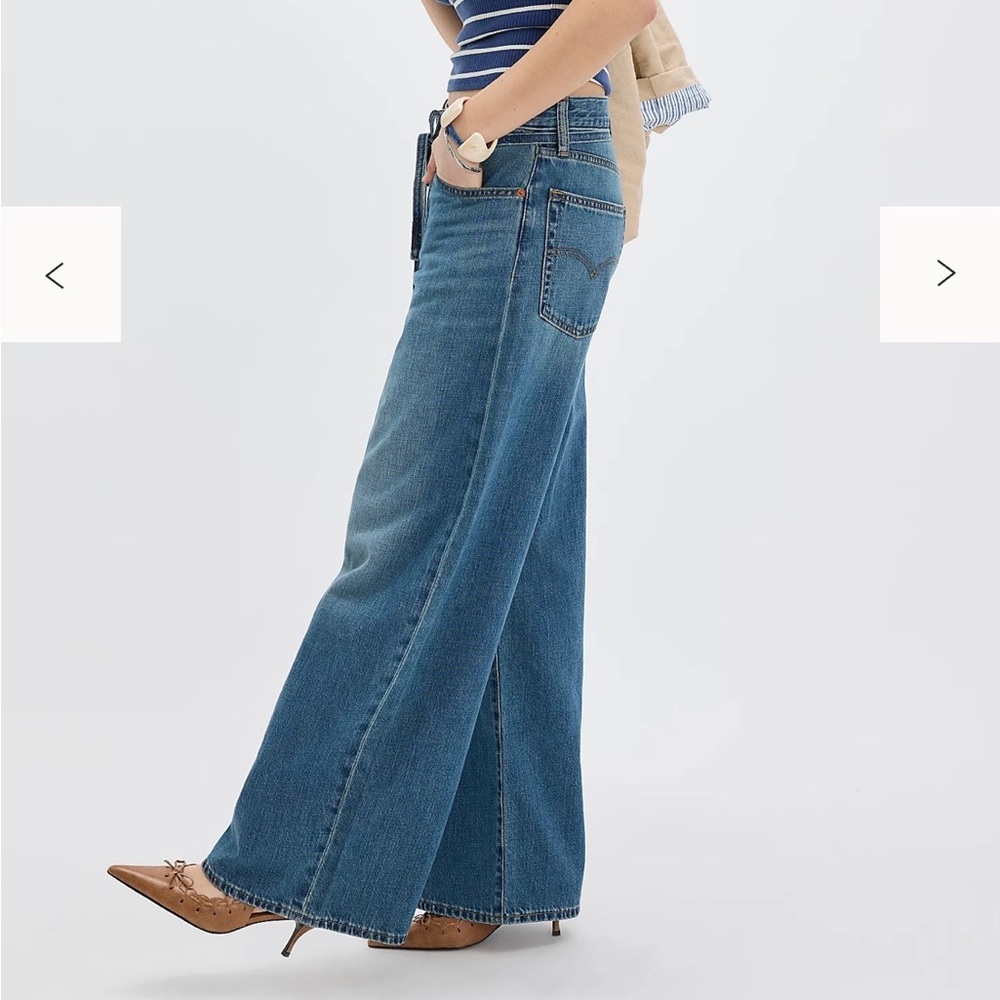 Levi's XL Baggy Straight Linen+ Jeans